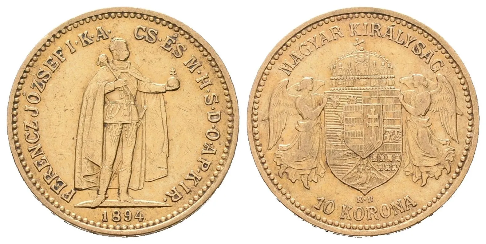 10 Koruna 1894 KB