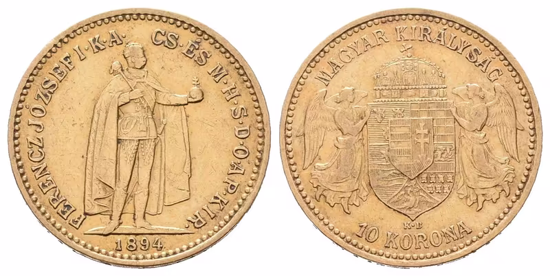 10 Koruna 1894 KB