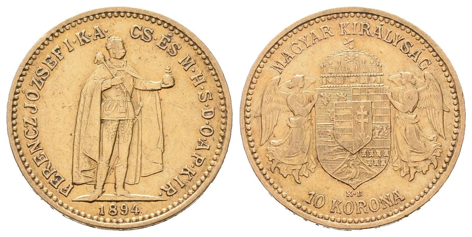 10 Koruna 1894 KB