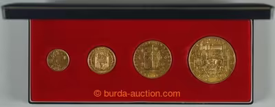 1929 SADA DUKÁTŮ KAREL IV. / 1 dukát 1978 (raženo 7.707 ks), 2 dukát 1978 (raženo 4.898 ks), 5 dukát 1978 (raženo 3.646 