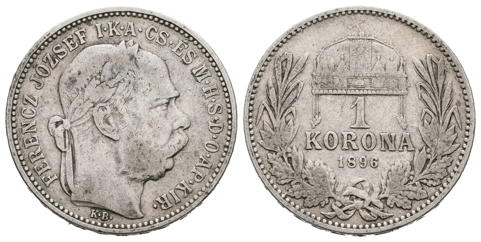1 Koruna 1896 KB
