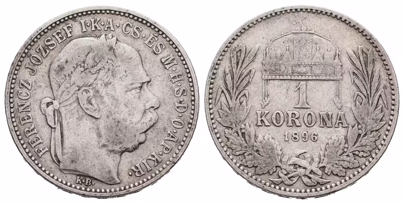 1 Koruna 1896 KB