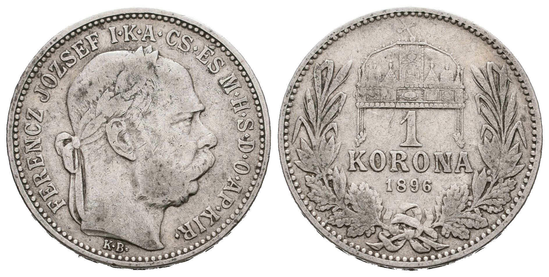 1 Koruna 1896 KB