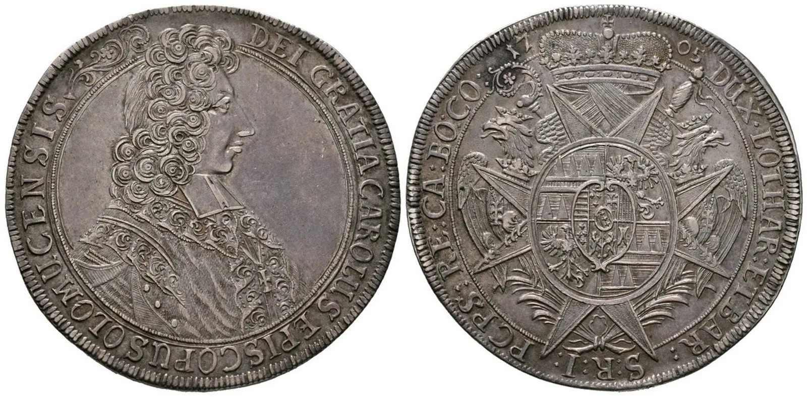 Olomouc - biskupství, Karel III. Lotrinský, 1695 - 1711 — 1