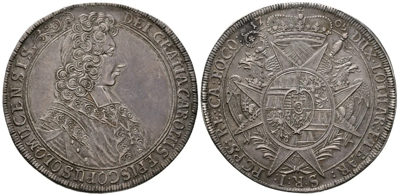 Olomouc - biskupství, Karel III. Lotrinský, 1695 - 1711 — 1