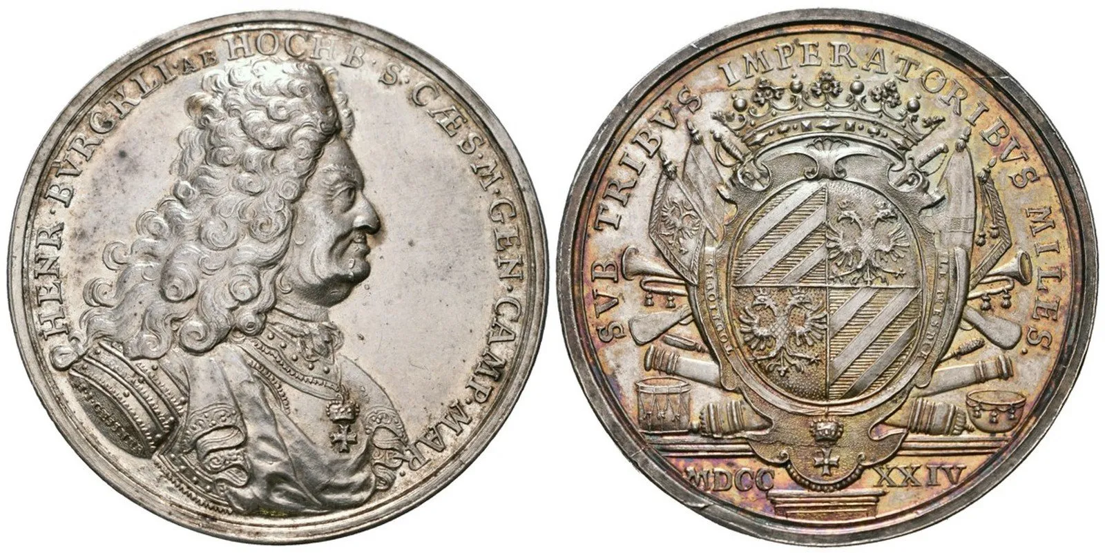 Bürkli von Hohenburg, Johann Heinrich, 1647 - 1730 — 1