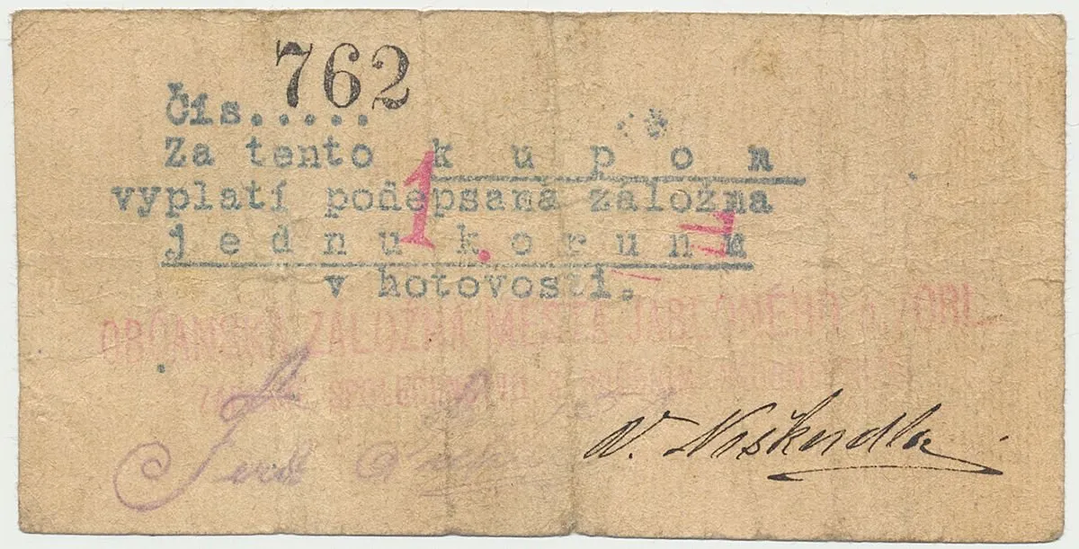 Nouzovky české od roku 1914 — 1