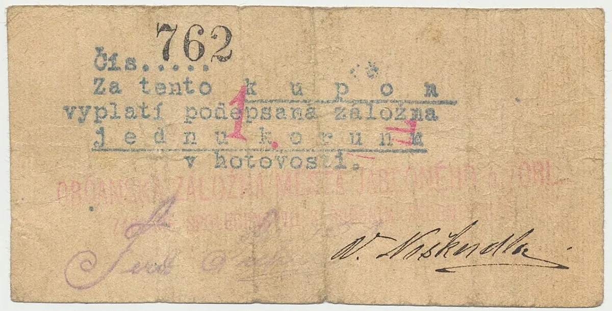 Nouzovky české od roku 1914 — 1