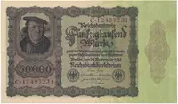 Německo, 50000 Mark 1922, Ro.78