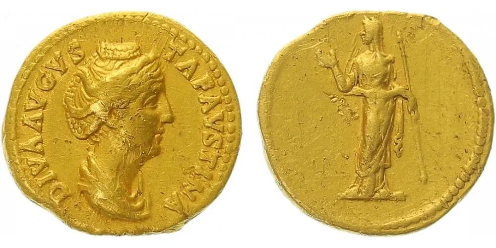 Faustina senior, manželka Antonina Pia — 1