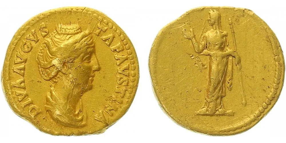Faustina senior, manželka Antonina Pia — 1