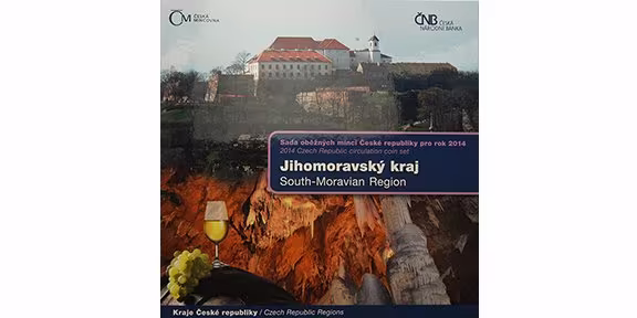 Ročníková sada mincí 2014 - Jihomoravský kraj