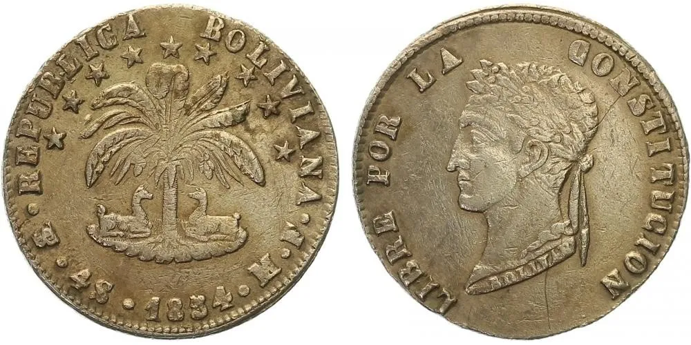 Bolívie, republika, 1825 - — 1