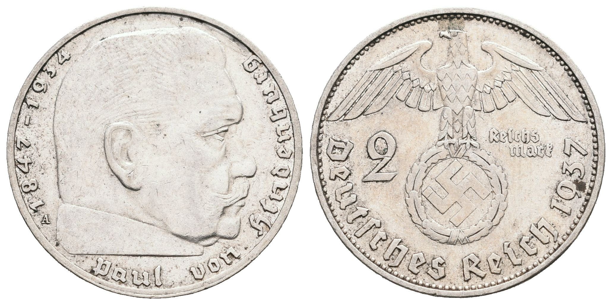 III. říše, 2 Marka 1937 A