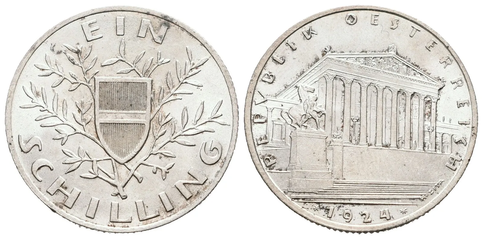 Rakousko, 1 Schilling 1924