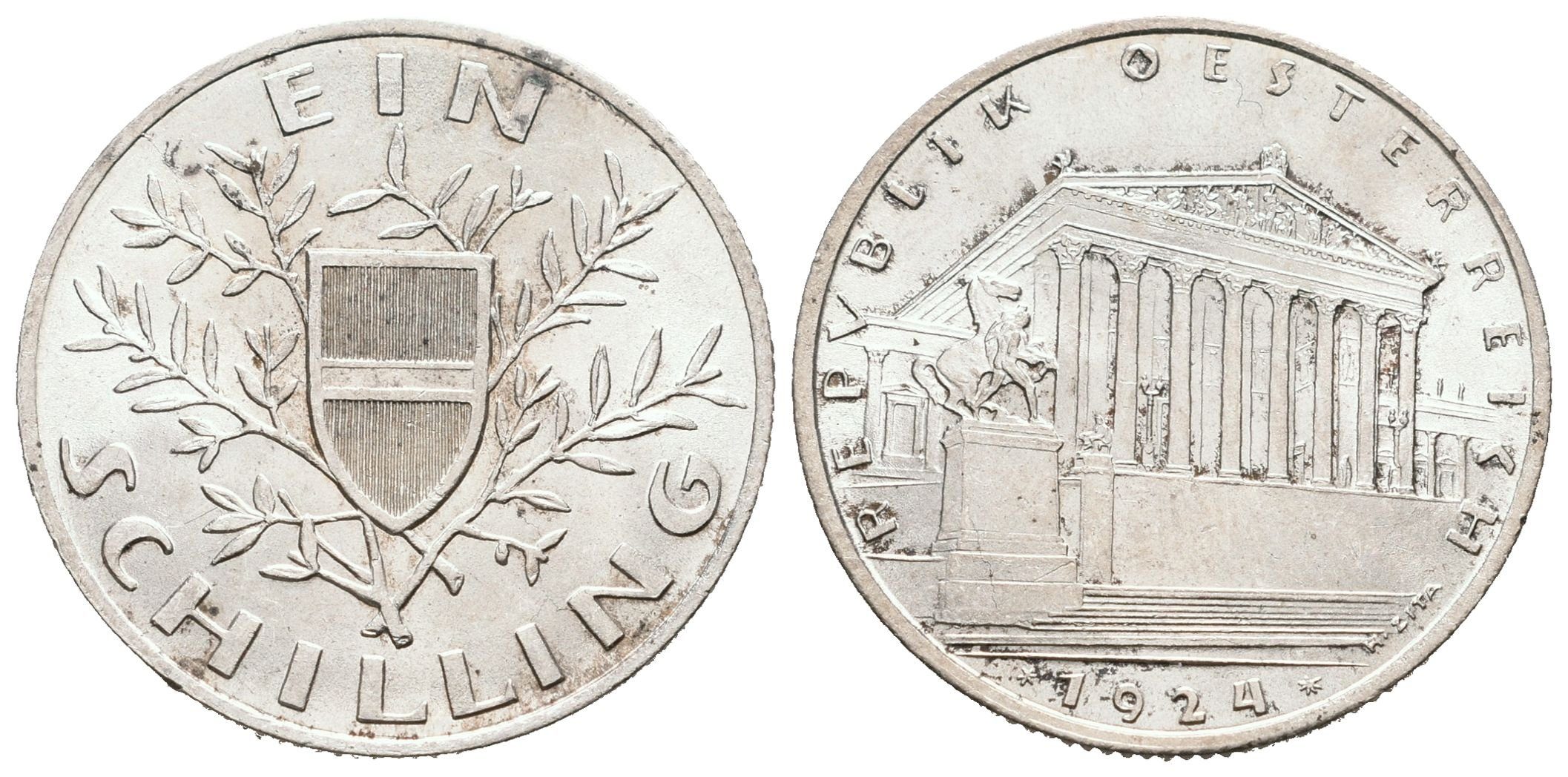 Rakousko, 1 Schilling 1924