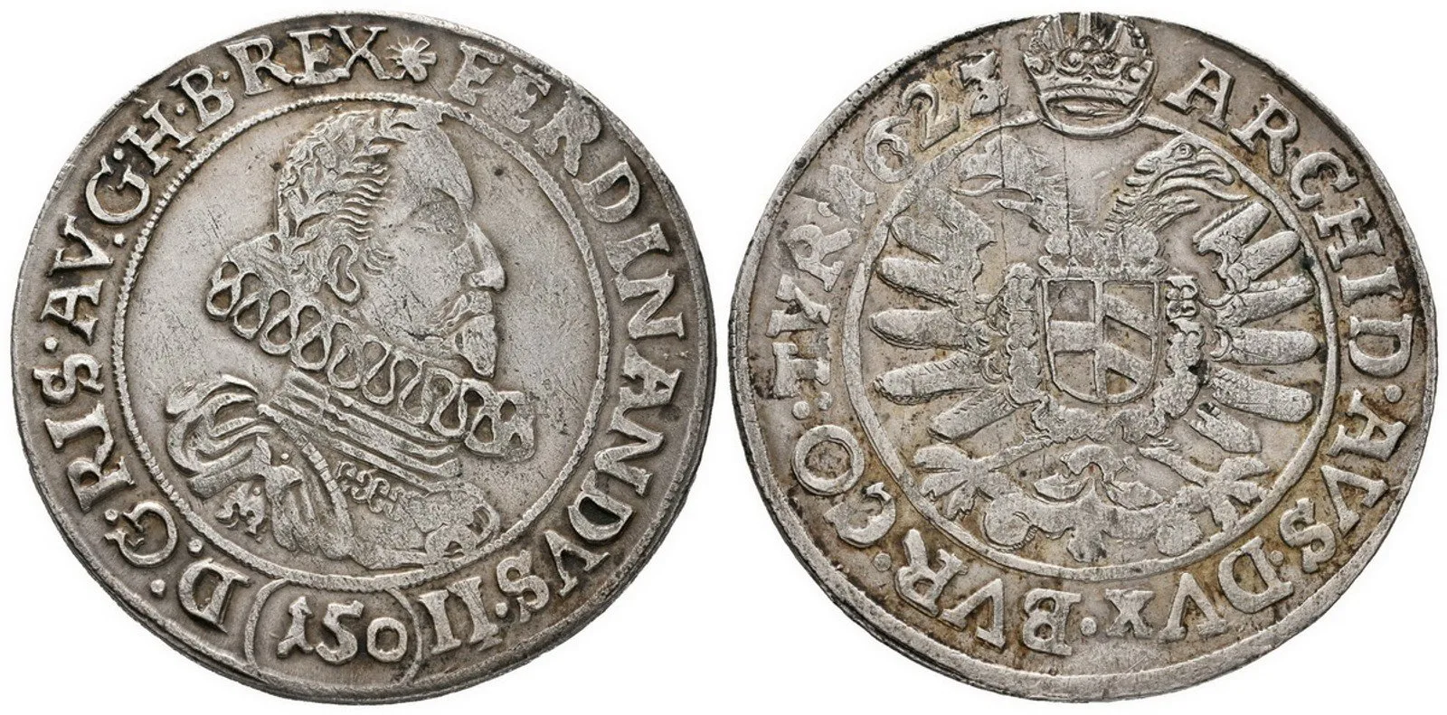 Ferdinand II., 1619 - 1637 (Mince kiprová) — 1