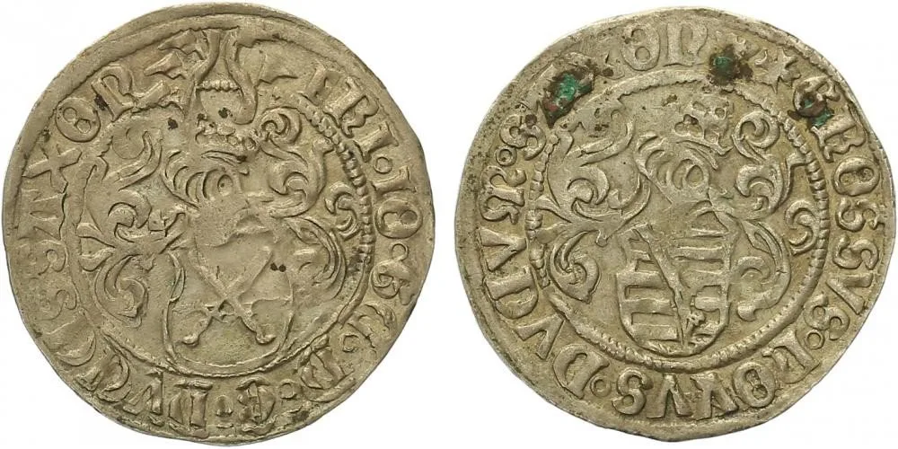 Sasko, Friedrich III., Johann a Georg, 1507 - 1525 — 1