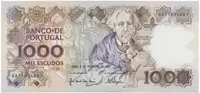 Portugalsko, 1000 Escudos 1992, P.181i