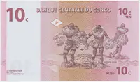 Kongo Dem. Republika, 10 Centimes 1997, P.82 - fotografie 2