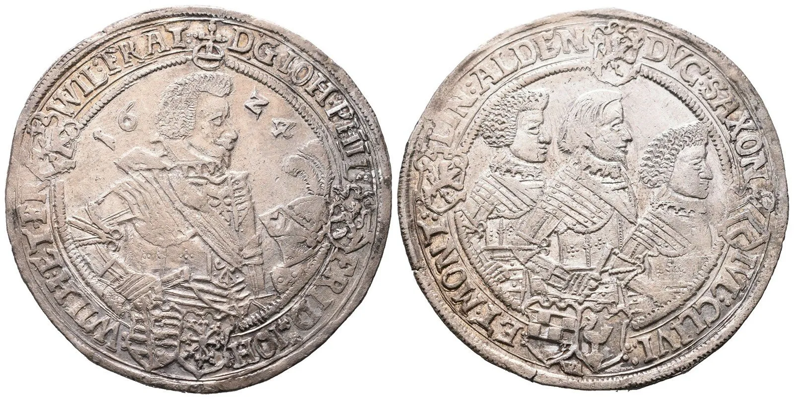 Sasko - Altenburg, Johann Philipp a bratři, 1603 - 1625 — 1