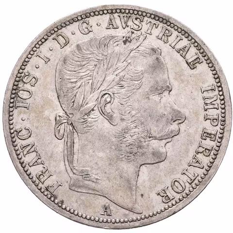 2 Zlatník 1866 A, patina, rysky, oběh
