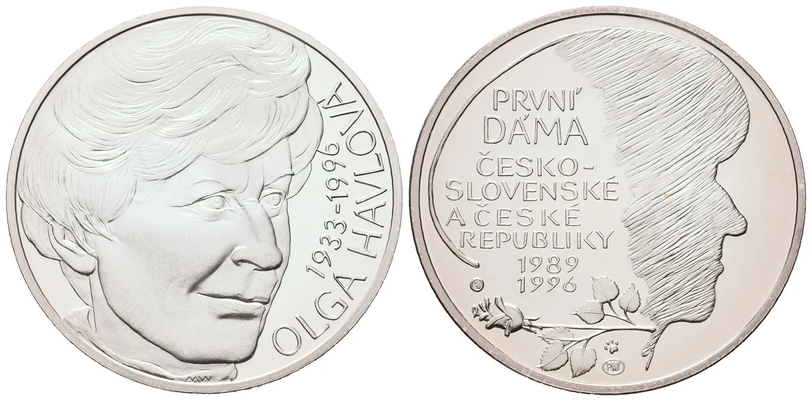 AR Medaile b.l. (2013) - Olga Havlová - 80. výročí narození
