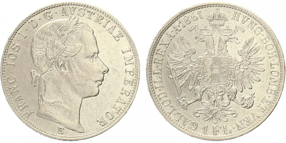 Rakouská a spolková měna, 1857 - 1892 — 1