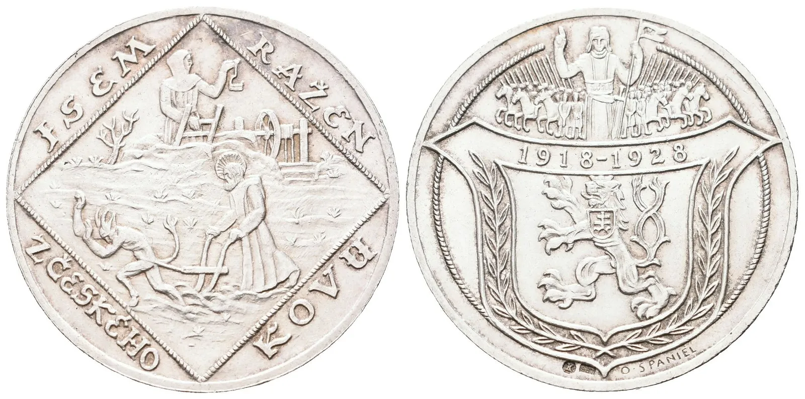 AR Medaile 1928 - 10. výročí vzniku ČSR