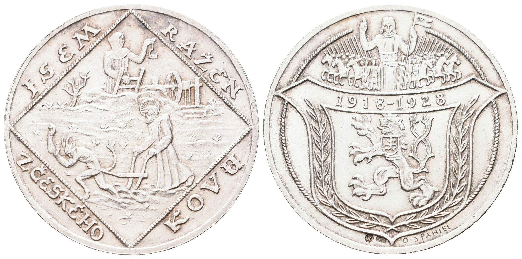 AR Medaile 1928 - 10. výročí vzniku ČSR