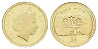 5 dolarů - 2006 - Au 1,25 g - 0,585 - Nazca