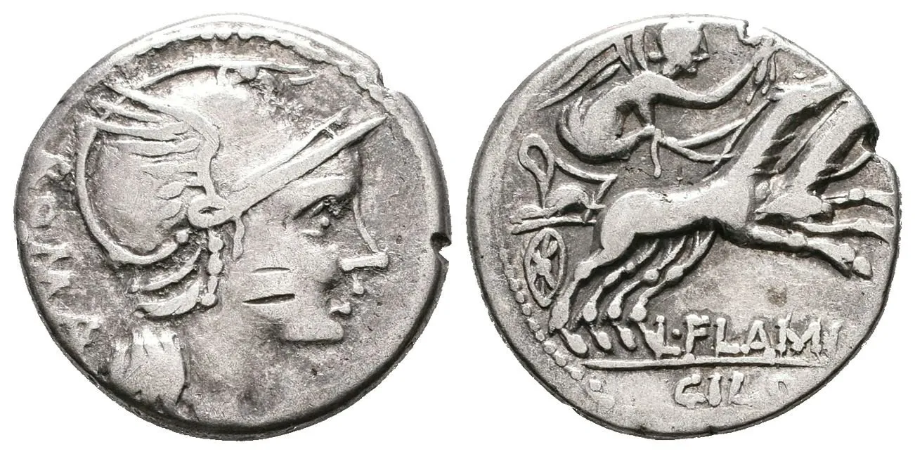 L. Flaminius Chilo, Denár, A. 1093