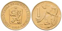 1 Koruna 1984