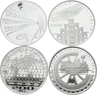 200 Kč 2007 - Vypuštění první umělé družice Země, 2008 - Viktor Ponrepo, — 2