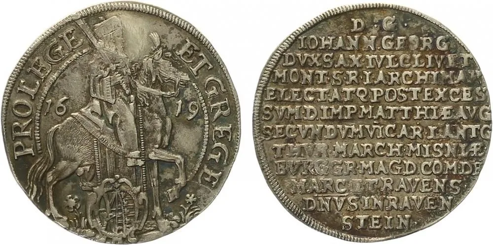 Sasko, Johann Georg I., 1615 - 1656 — 1