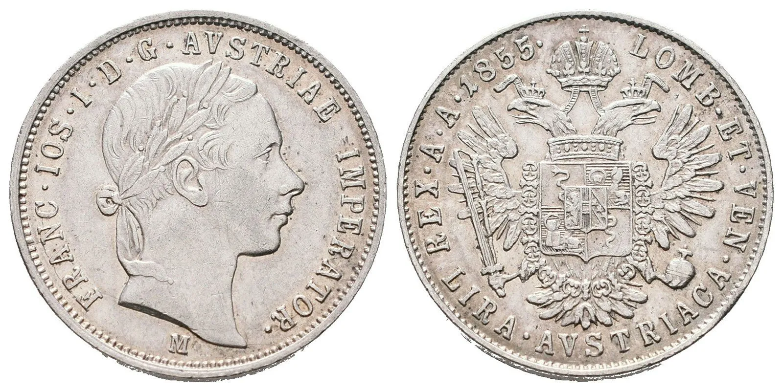Konvenční měna, 1848 - 1857 — 1