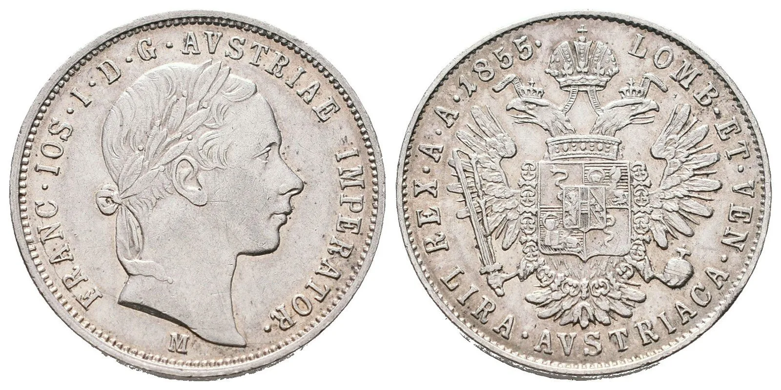 Konvenční měna, 1848 - 1857 — 1