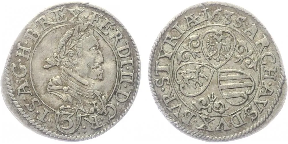 Ferdinand II., 1619 - 1637 (Mince dobrého zrna) — 1