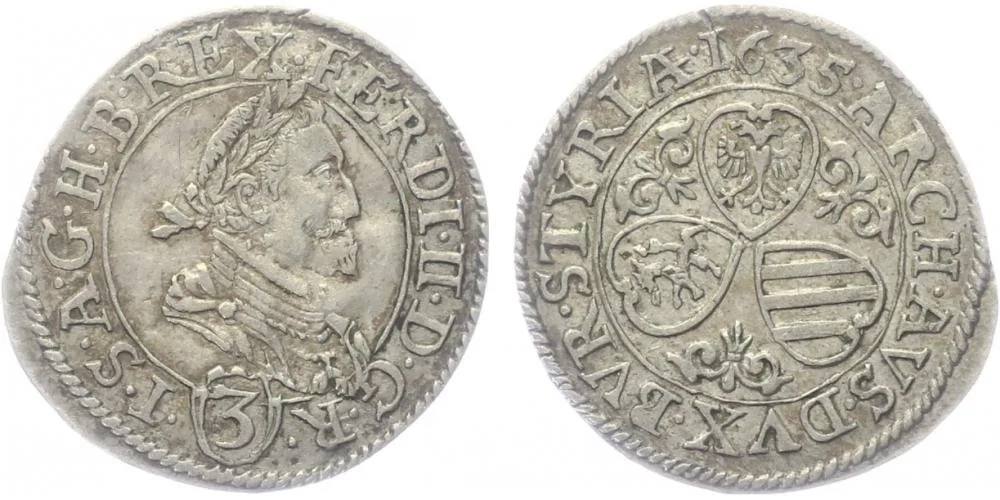 Ferdinand II., 1619 - 1637 (Mince dobrého zrna) — 1