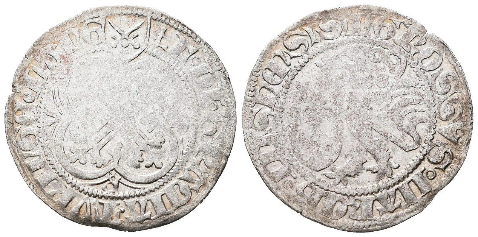 Sasko - Míšeň, Friedrich II. a Margaretha, 1456 - 1464 — 1
