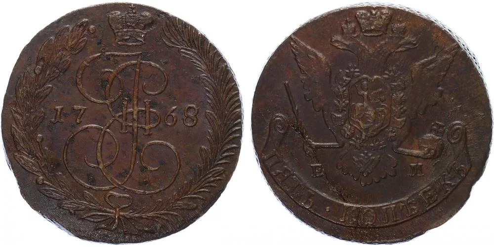 Rusko, Kateřina II., 1762 - 1796 — 1