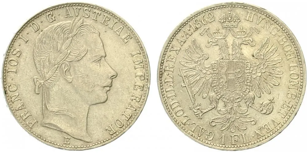 Rakouská a spolková měna, 1857 - 1892 — 1