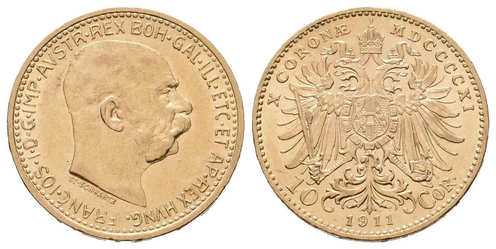 10 Koruna 1911