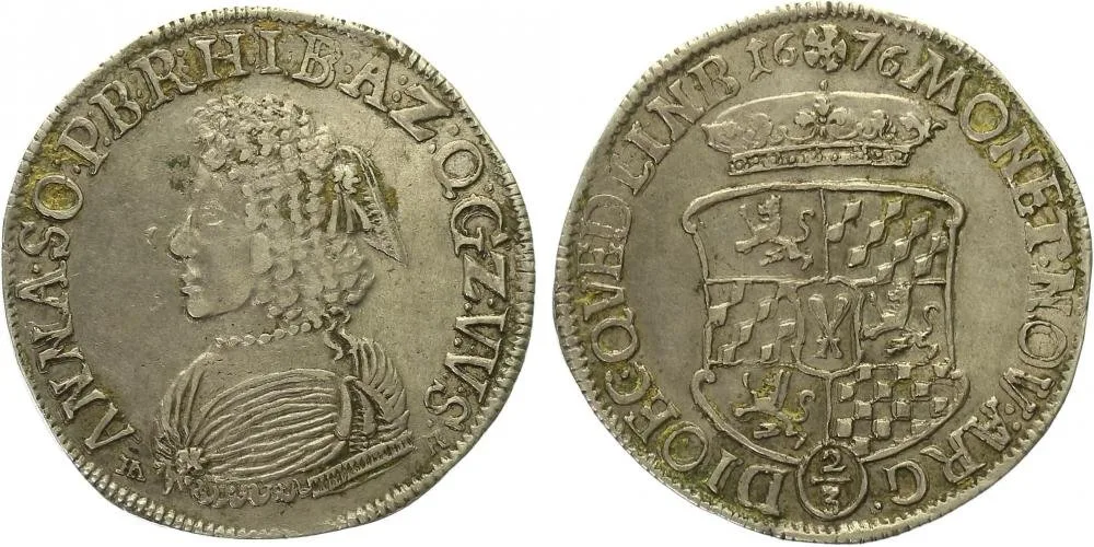 Quedlinburg, Anna Sophia von Pfalz-Birkenfeld, 1645 - 1680 — 1