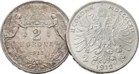 2 Koruna 1912 a 1912 KB - lot 2 ks - fotografie 2