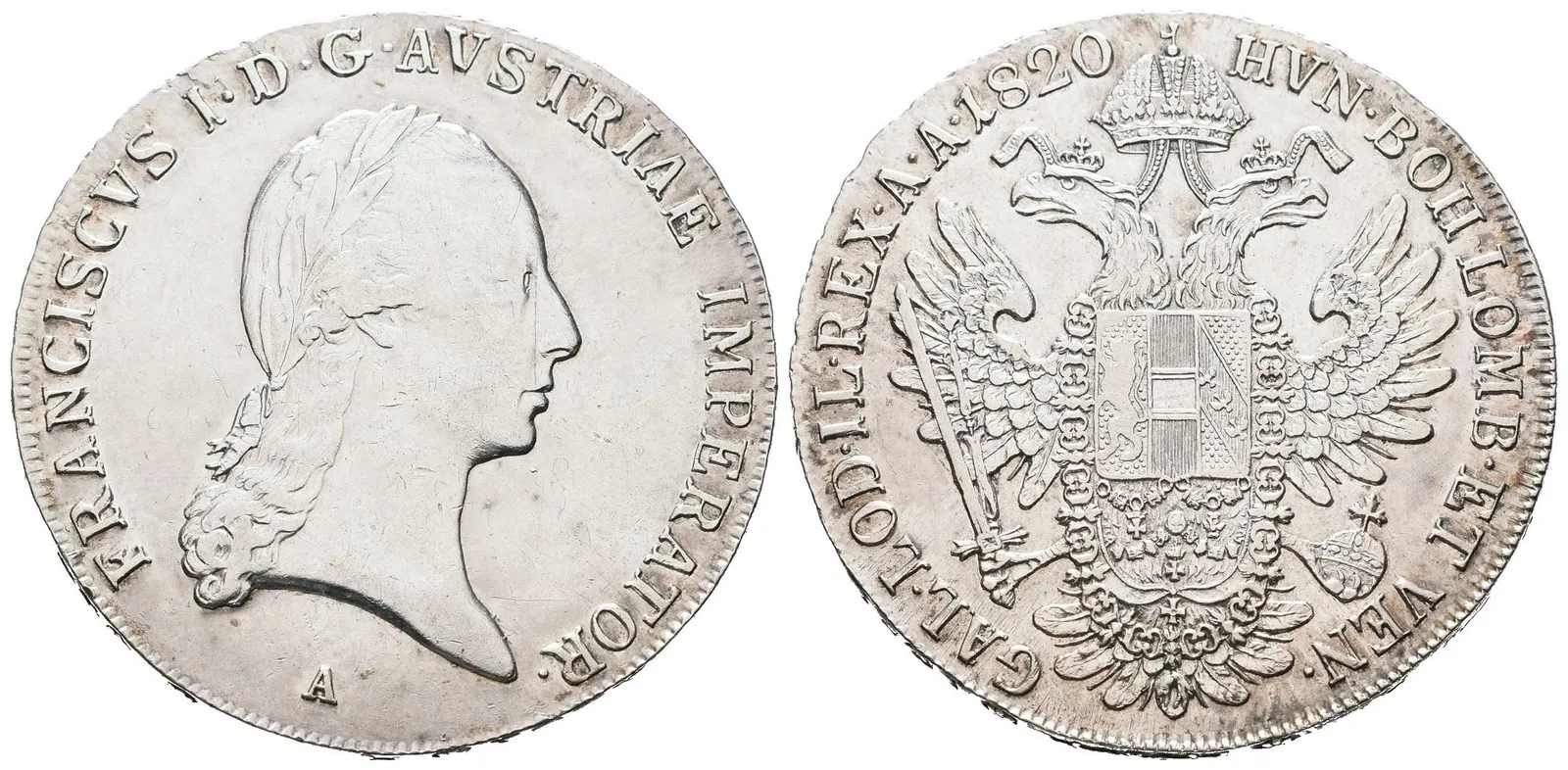 František II., Tolar 1820 A