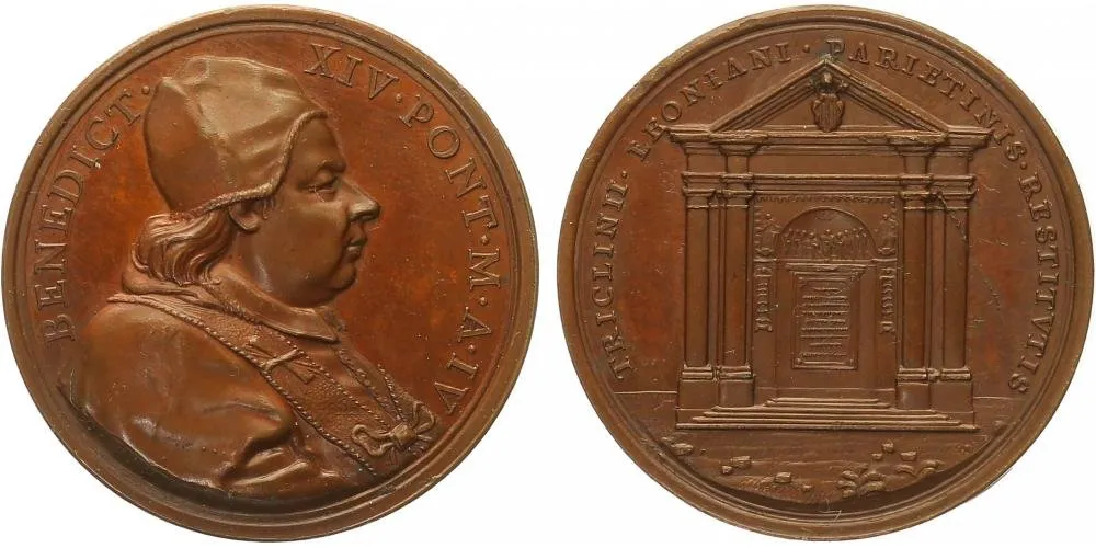 Vatikán, Benedict XIV., 1740 - 1758 — 1