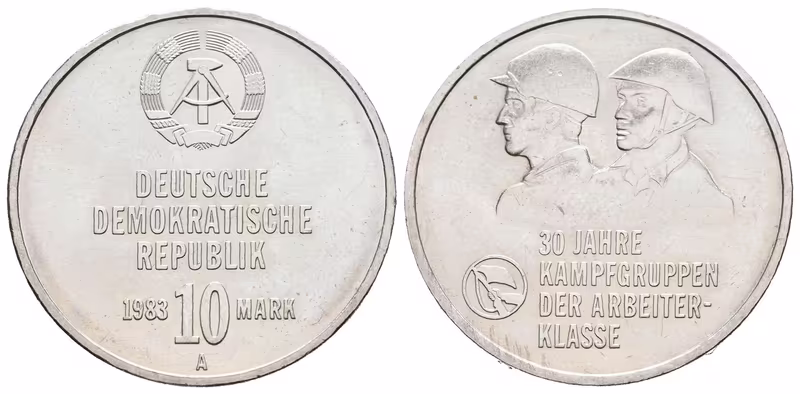 DDR, 10 Marka 1983 - Milice