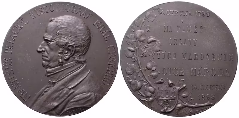 Popp Antonín - 100.výročí Palackého