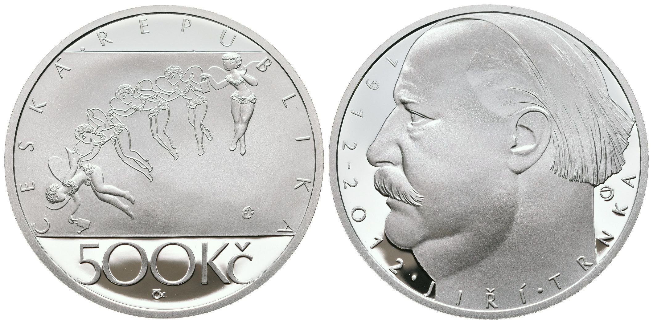 500 Kč 2012 - Jiří Trnka, PROOF